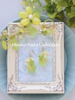 画像2: 天然石のピアス（イヤリング）〜Toropical〜