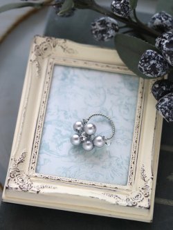 画像5: 鎖編みのシャインシリーズ〜シルバー・ネックレス/ブレス/ピアス/リング