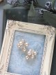 画像4: 鎖編みのシャインシリーズ〜サーモンピンク・ネックレス/ブレス/ピアス/リング (4)