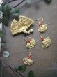 画像2: ginkgo leafのピアス(イヤリング) (2)